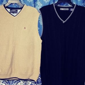 2 mens sweater vests